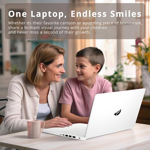 HP 2022 Stream 14'' HD Laptop, Intel Celeron N4020 Dual-core Processor, 4GB DDR4 RAM, 64GB eMMC, 1 Year Office 365, Webcam, HDMI, Windows 10S, White, 32GB SnowBell USB Card