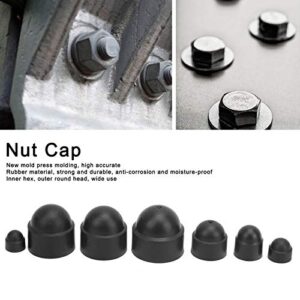 145Pcs Acorn Cap Nuts, M4, M5, M6, M8, M10, Metric Inner Threaded Cap Nuts