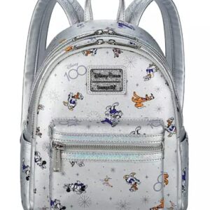 Loungefly Disney Parks Mickey Mouse and Friends Disney100 Mini Backpack