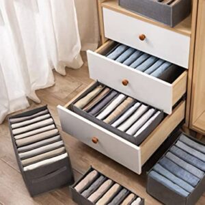 9 grid, Drawer Organizers for Clothing, Clothes Organizer, Wardrobe Clothes Organizer, Clothes Organizer for Folded Clothes, Wardrobe Organizer for Jeans Pants Sweaters T-shirts Underwear