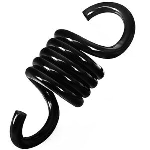 Porch Swing Springs, Black Patio Swing Parts Porch Swing Springs Heavy Duty 2 Pack for Patio Swing Hanger, Hammock, Boxing Bag, Egg Chair