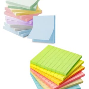 Mr. Pen- Sticky Notes, 3”x3”, Colorful Sticky Notes