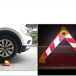 Heavy Duty Parking Barriers Anti-Collision Fixed Parking Piles Triangular Foldable Parking Space Lock for Private Upper Lock Safety Barrier