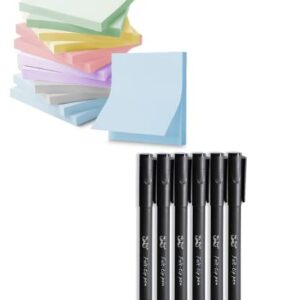 Mr. Pen- Sticky Notes and Felt Tip Pens Set