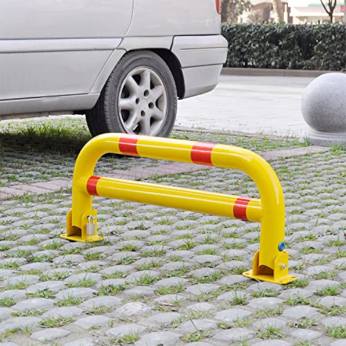 Folding Parking Bollard Lockable,Private Car Parking Latch Space Lock,Space Saver Car Park Driveway Guard Saver