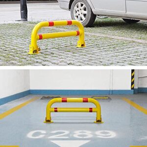 Thickened Anti-Collision Parking Barriers,Double Pole Double Lock Parking Space Lock,Manual Parking Blocker Used for Highway Pile Road Marking Parking Facilities