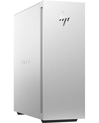 HP Envy Desktop TE02-0250xt Home & Business Desktop (Intel i7-12700 12-Core, 32GB RAM, 2TB PCIe SSD + 6TB HDD (3.5), GeForce RTX 3060, WiFi, Bluetooth, HDMI, Win 11 Pro) Refurbished (Renewed)