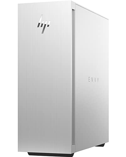 HP Envy Desktop TE02-0250xt Home & Business Desktop (Intel i7-12700 12-Core, 32GB RAM, 2TB PCIe SSD + 6TB HDD (3.5), GeForce RTX 3060, WiFi, Bluetooth, HDMI, Win 11 Pro) Refurbished (Renewed)