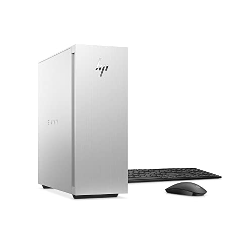 HP Envy Desktop TE02-0250xt Home & Business Desktop (Intel i7-12700 12-Core, 32GB RAM, 256GB PCIe SSD + 2TB HDD (3.5), GeForce RTX 3060, WiFi, Bluetooth, HDMI, Win 11 Pro) Refurbished (Renewed)