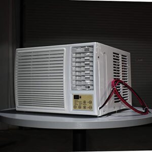 48V DC battery powered Window Air Conditioner 9,000 BTU/h Heat Pump (48V DC 9000 BTU/h)