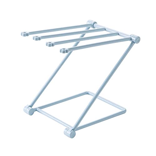 gANGJI Clothes Drying Rack Steel Collapsible Design Can Be Placed Near The Kitchen or Bathroom Sink