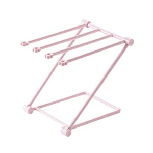 gANGJI Clothes Drying Rack Steel Collapsible Design Can Be Placed Near The Kitchen or Bathroom Sink