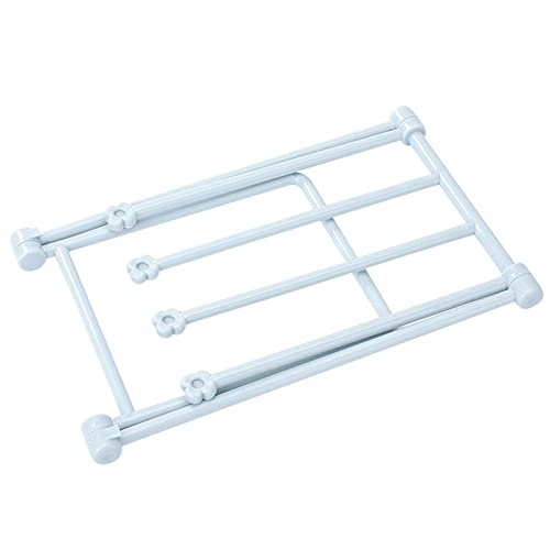 gANGJI Clothes Drying Rack Steel Collapsible Design Can Be Placed Near The Kitchen or Bathroom Sink