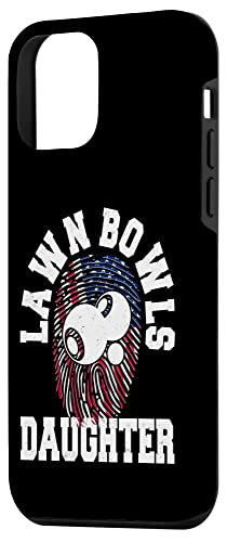 iPhone 12 mini American Flag Fingerprint Patriotic Lawn Bowls Daughter Case