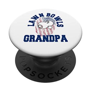 american flag fingerprint patriotic lawn bowls grandpa popsockets swappable popgrip