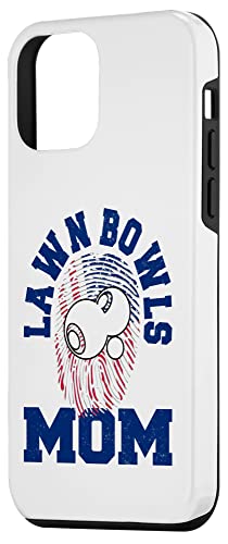 iPhone 12 mini American Flag Fingerprint Patriotic Sports Lawn Bowls Mom Case