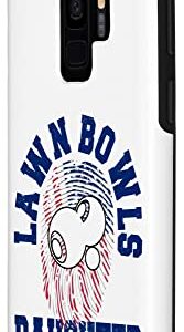 Galaxy S9 American Flag Fingerprint Patriotic Lawn Bowls Daughter Case