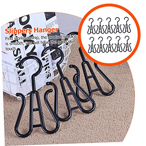 Unomor 10pcs Shoe Rack Foldable Shoe Rack Bike Hanging Hooks Towel Hook Towel Hook for Bike Shoe Holder Laundry Sock Drying Hanger Shoes Hanger Shoe Holder for Shop Shoe Hanging Hook