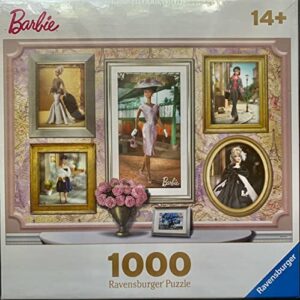 ravensburger paris fashion barbie 1000 piece puzzle
