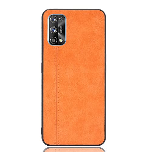 Phone Case for Realme 7 Pro, Case for Realme 7 Pro Cow-Like PU Leather Style Protector Cover, Non-Slip Shockproof Cover for Realme 7 Pro Case