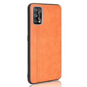 Phone Case for Realme 7 Pro, Case for Realme 7 Pro Cow-Like PU Leather Style Protector Cover, Non-Slip Shockproof Cover for Realme 7 Pro Case