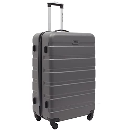 Travelers Club Harper Luggage, Charcoal, 2 Piece Set