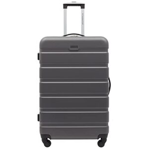 Travelers Club Harper Luggage, Charcoal, 2 Piece Set