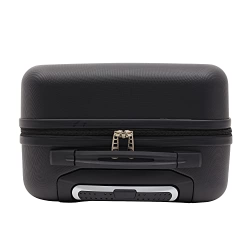 Travelers Club Harper Luggage, Black, 2 Piece Set