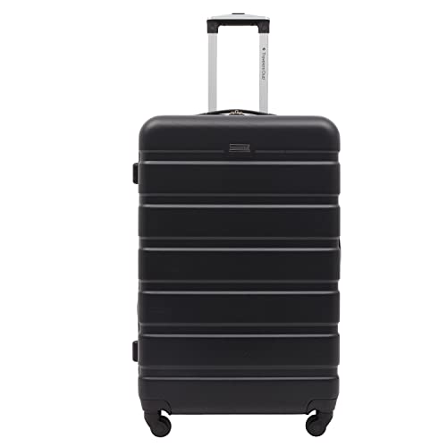 Travelers Club Harper Luggage, Black, 2 Piece Set