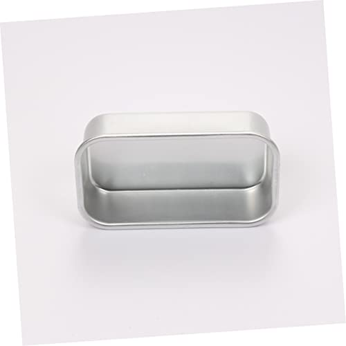 UPKOCH 4pcs Mini Oven Stainless Steel Bakeware Mini Cake Molds Bread Toast Mould Loaf Pan for Meatloaf Baking Bread Kitchen Supplies Household Baking Plate Small Bread Brownie Tray Muffin