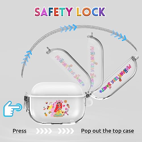 AOLDHYY ana Sera Bonito Case for Airpods Pro 2/ Pro Case with Lock Garden Sculpture Outdoor Decoration