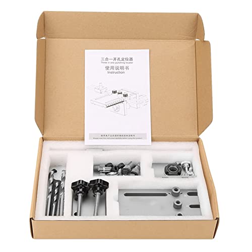 TYTOGE Woodworking Self Cente Dowelling Jig Drill Guide Locator Kit Dowellg Self