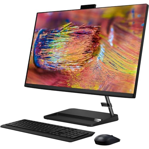 Lenovo IdeaCentre 3i All-in-One Desktop, 27" FHD Touchscreen, Intel Core i7-13620H, 16GB RAM, 1TB SSD, Webcam, HDMI, Wi-Fi 6, Wireless Mouse & Keyboard, Windows 11 Home