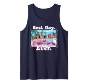 barbie the movie: best day ever driving tank top