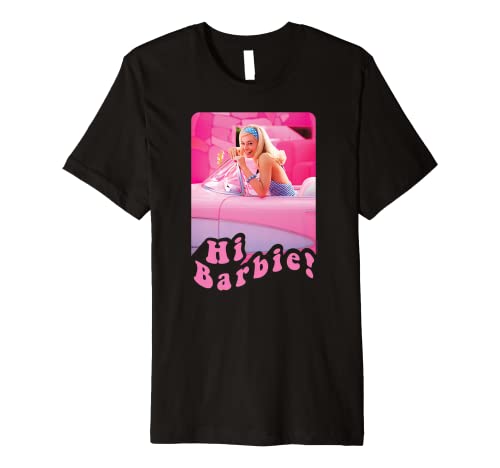 Barbie The Movie: Hi Barbie Car Premium T-Shirt