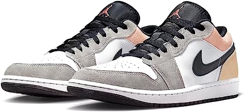 Nike Air Jordan 1 Low SE Flight Club Men's Shoes Black/Magic Ember/White/Sundial DX4334 008 - Size 8