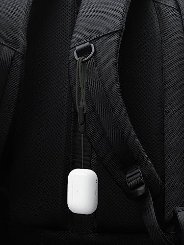 Incase Lanyard Compatible with Apple Airpod Pro 2, Premium Lanyard with Adjustable Clip Secure Airpods with Style (Black 2Pack)
