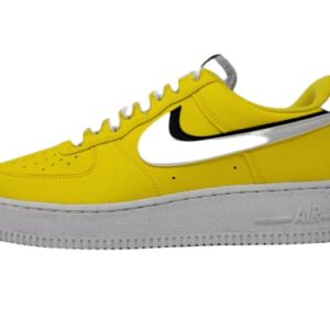 Nike Air Force 1 '07 Lv8 Mens Basketball Shoes, Tour Yellow/Sail-Black, 11.5 M US