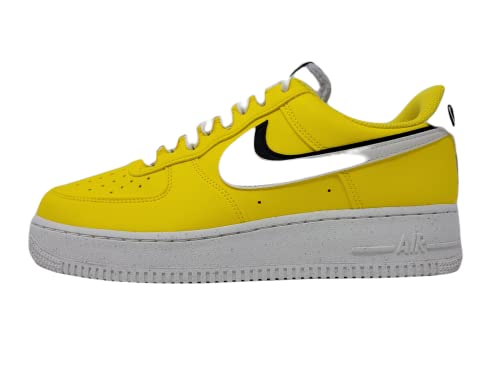 Nike Air Force 1 '07 Lv8 Mens Basketball Shoes, Tour Yellow/Sail-Black, 11.5 M US