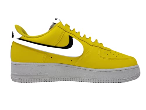 Nike Air Force 1 '07 Lv8 Mens Basketball Shoes, Tour Yellow/Sail-Black, 11.5 M US