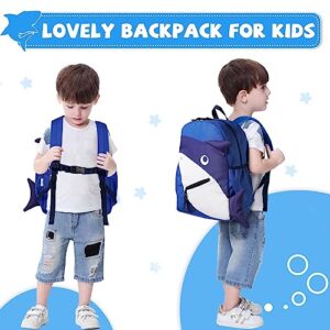 VASCHY Toddler Kids Backpacks, Cute Water Resistant Little Boys Daycare Bags for Kindergarten,Rucksack School bag Bookbag for Children Shark