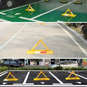 Driveway Barrier,Car Park Driveway Guard Saver,Easy Installation Car Parking Lock,Protect Your Parking Space(60CM×22CM)