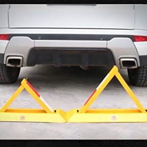 Driveway Barrier,Car Park Driveway Guard Saver,Easy Installation Car Parking Lock,Protect Your Parking Space(60CM×22CM)