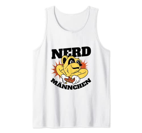 Meerkas Gamer Nerd Figure Adorables Collectible for Gaming Tank Top