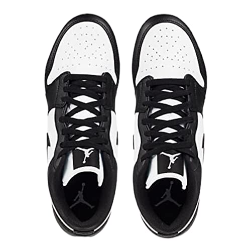 Nike Men's Jordan 1 Mid TB Football Cleats White/Black-Panda FJ6245-100 13