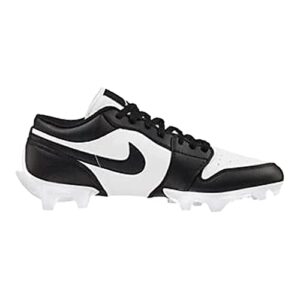 Nike Men's Jordan 1 Mid TB Football Cleats White/Black-Panda FJ6245-100 13