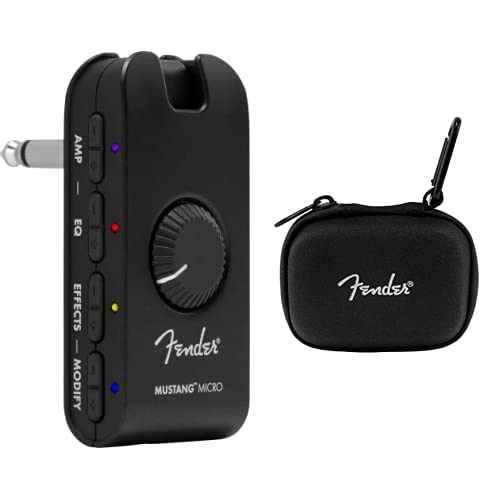 Fender Mustang Micro Headphone Amplifier with Case