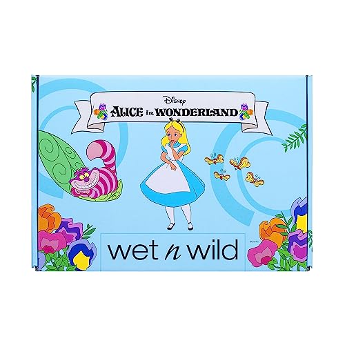 wet n wild Alice in Wonderland Limited Edition PR Box - Makeup Set with Brushes, Palettes & Curious Colors