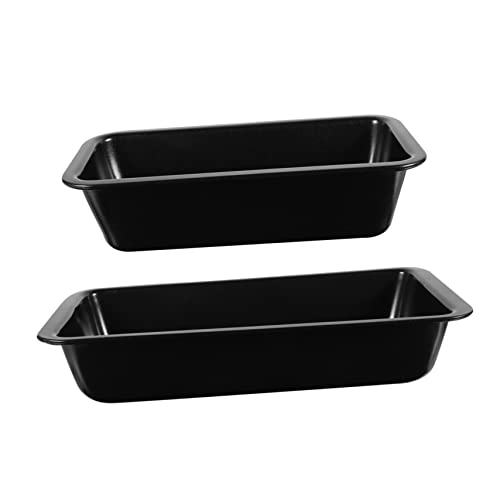 UPKOCH 2pcs Toast Box Bakeware Popsicles Molds French Bread Pan Aluminum Baking Pans Pan Bakeware Cupcake Baking Pan Loaf Bakeware Cake Pan Non-stick Bread Pan Kitchen Non-stick Bread Pan