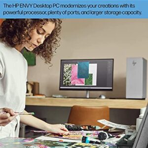 HP 2023 Newest Envy Desktop, Intel Core i9 12900 up to 5.1GHz, NVIDIA GeForce RTX 3070 Graphics, 16GB RAM, 1TB SSD, 2TB HDD, Wi-Fi 6, Bluetooth, Wired Keyboard & Mouse, Windows 11 Home